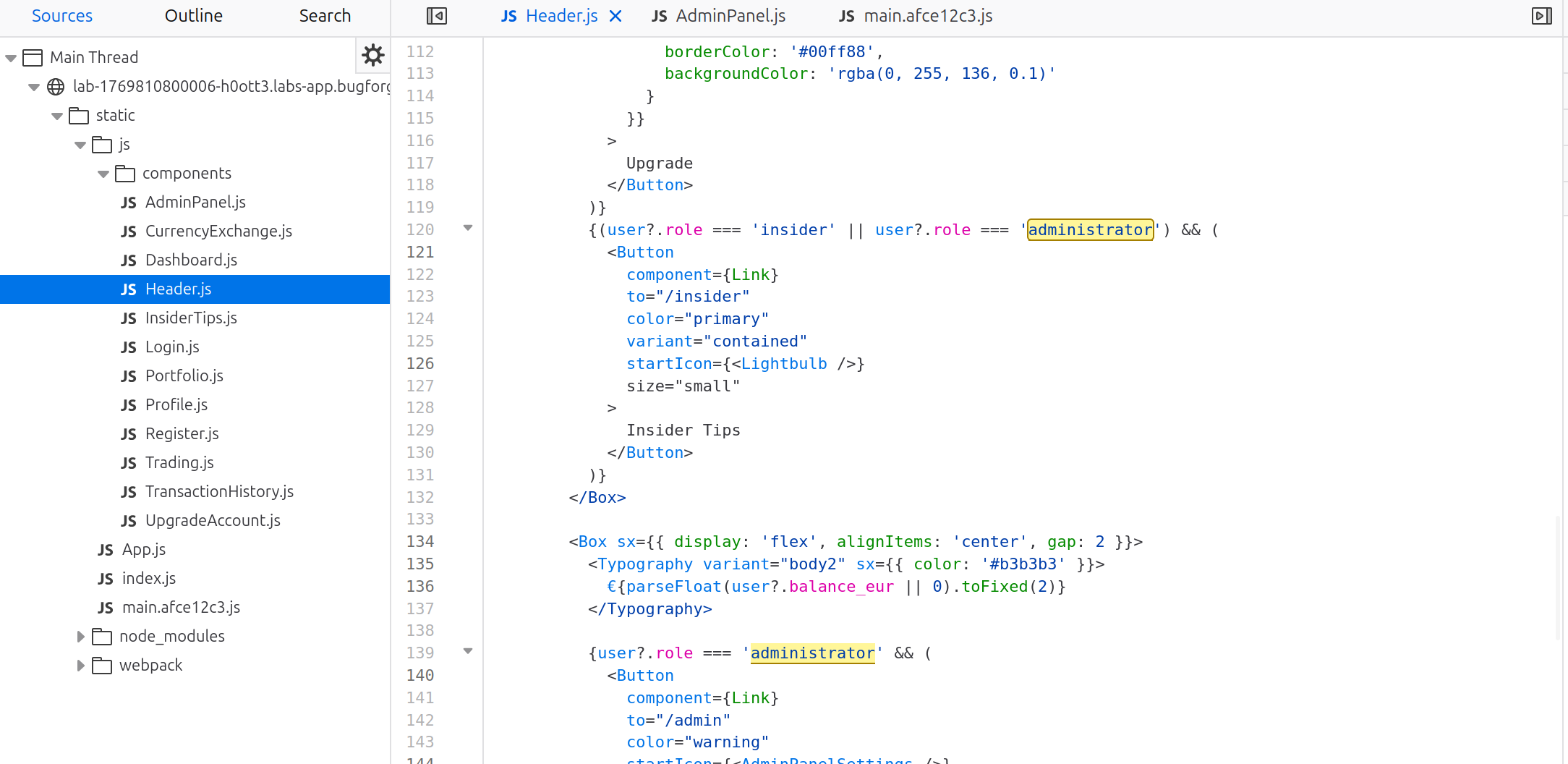 Code Analysis
