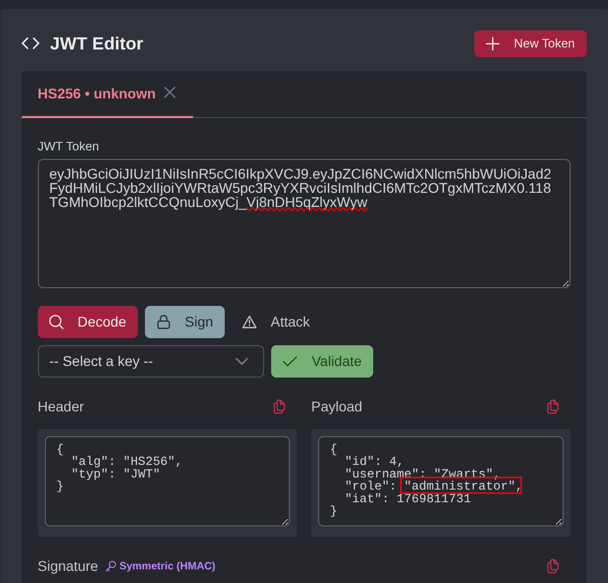 JWT Analysed