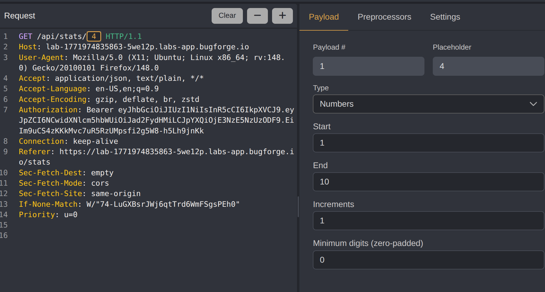Stats Automate Configuration