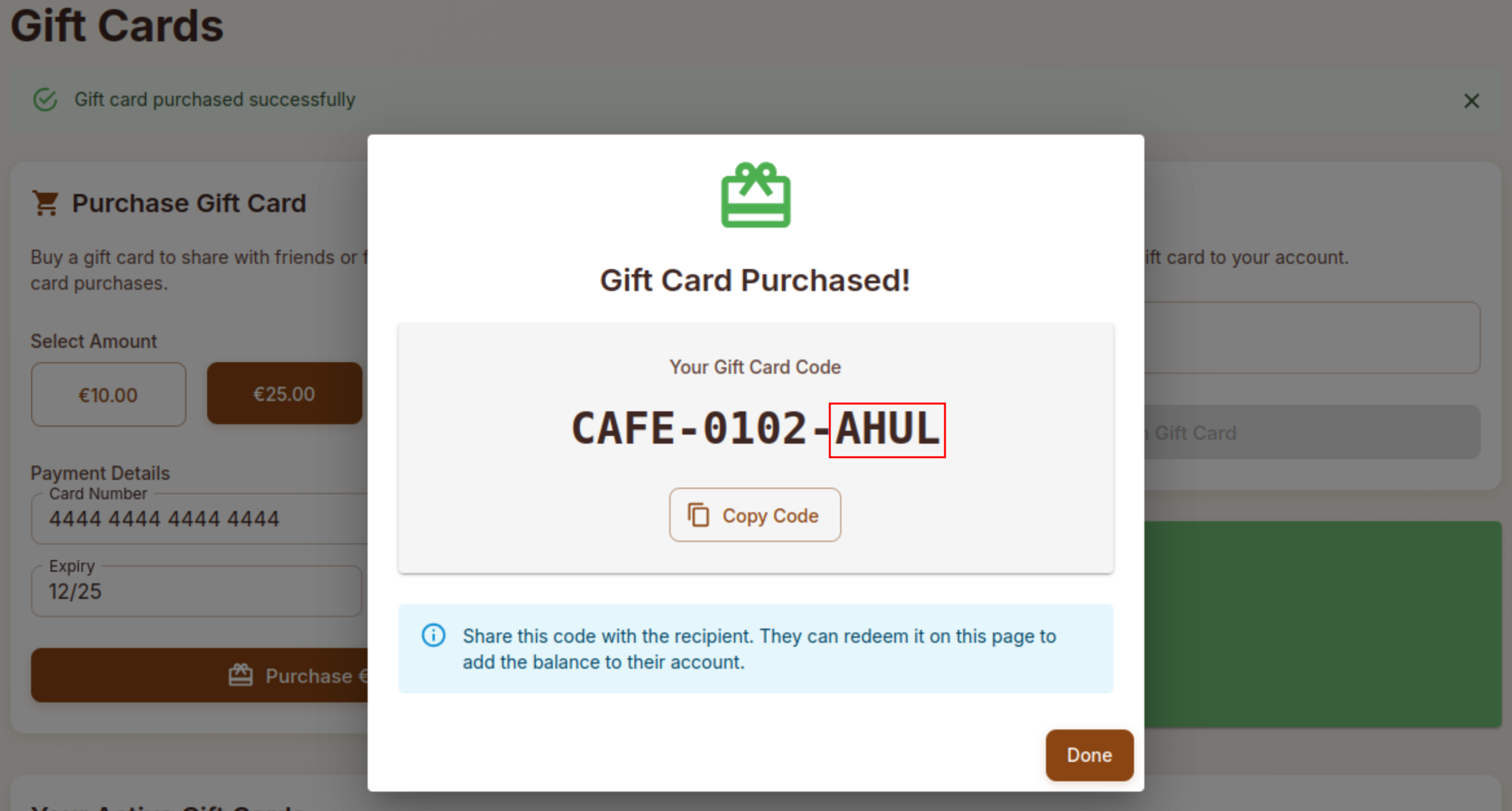 Gift Card 1
