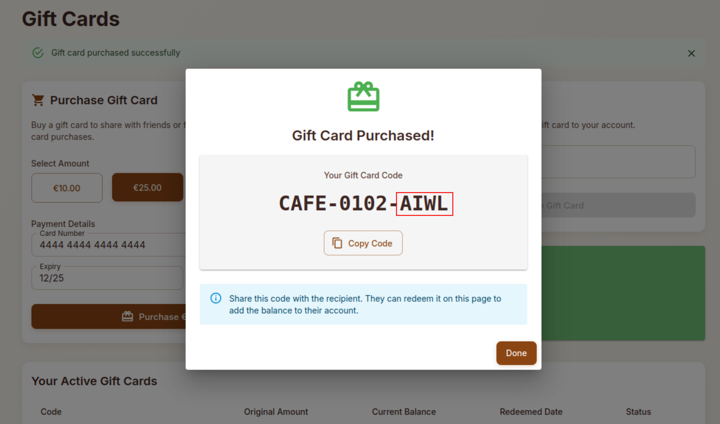 Gift Card 2