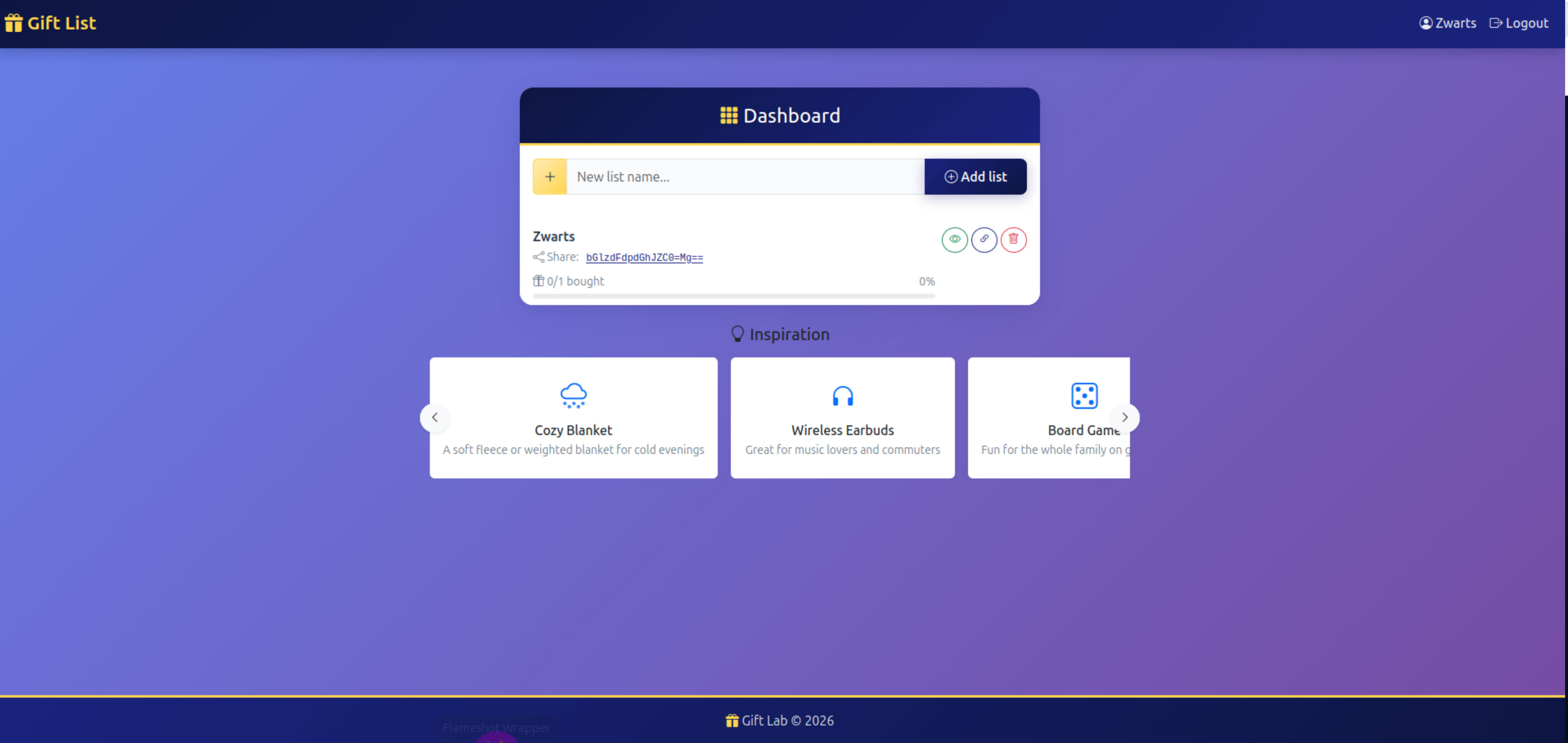 Application UI
