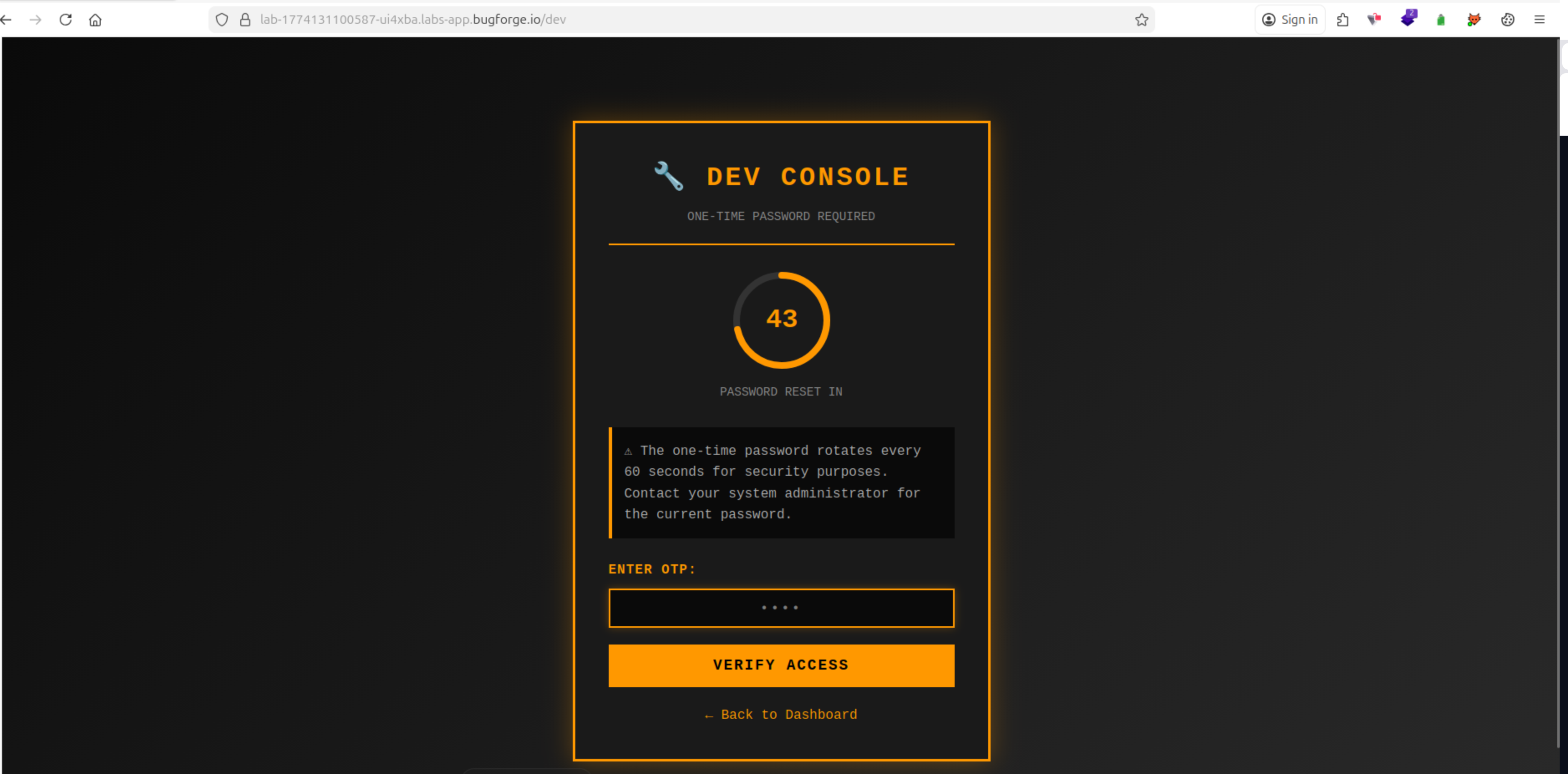 OTP UI