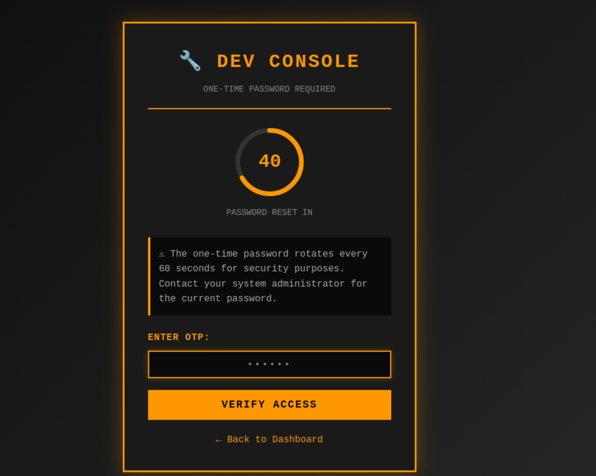 Dev Portal UI