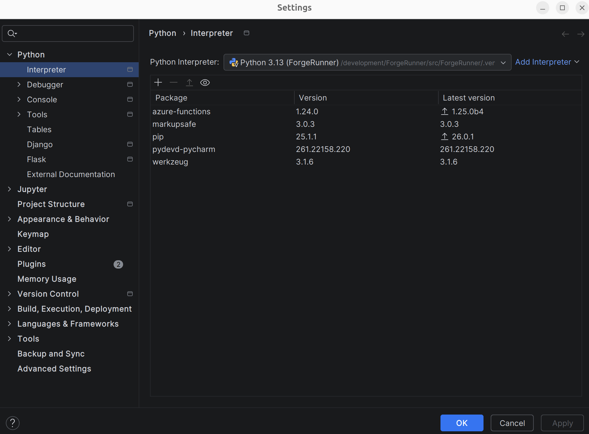 Interpreter Configured
